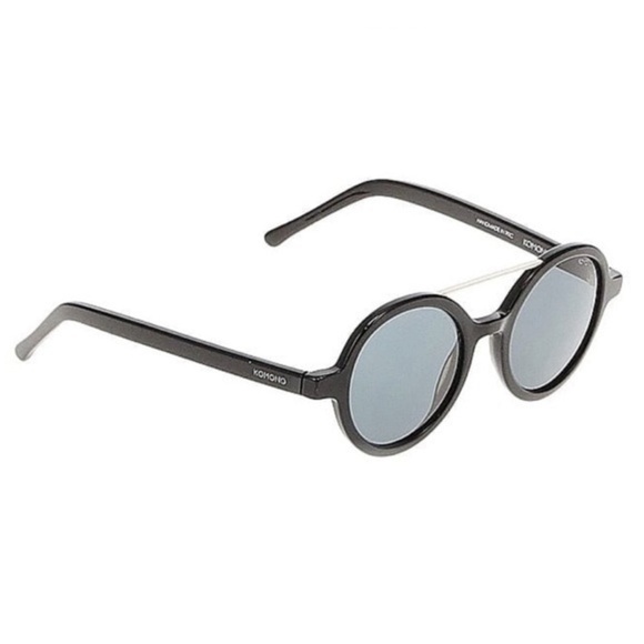 KOMONO sunglasses glossy black round NEW vivien main image 12